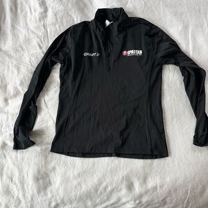 Craft Spartan Race Black Half-Zip Pullover